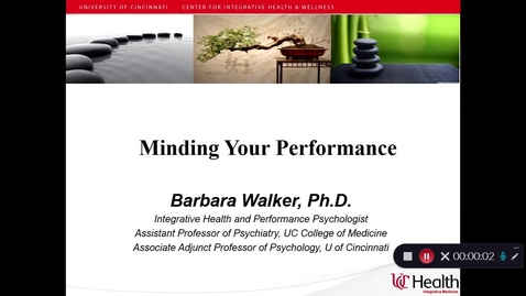 Thumbnail for Mindfulness Moment #5: Minding Your Performance