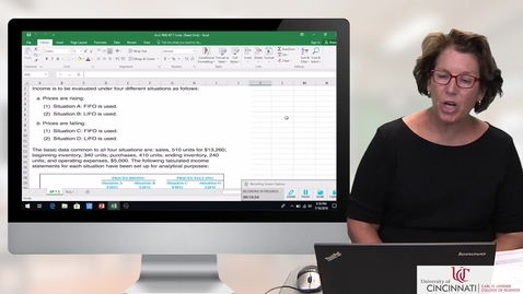 Thumbnail for ACCT7000 Excel Demo - AP 7-3