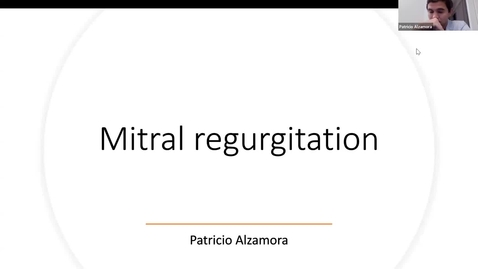Thumbnail for entry Mitral Regurgitation