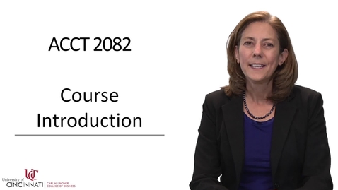 Thumbnail for ACCT2082 Course Introduction