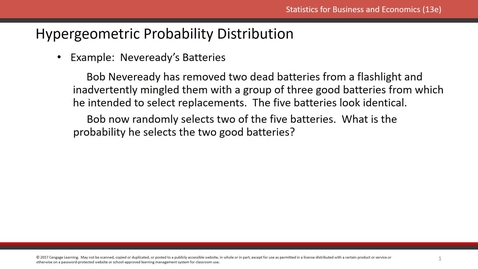 Thumbnail for entry BANA 2081 Slides 5.4