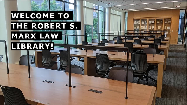 Thumbnail for channel Robert S. Marx Law Library