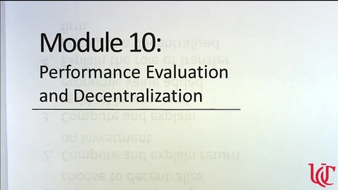 Thumbnail for ACCT2082 Module 10 Echo 360 Review