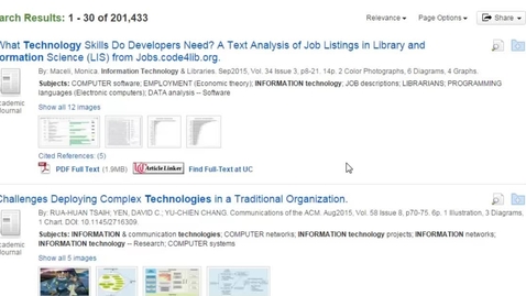 Thumbnail for Detailed Records in databases