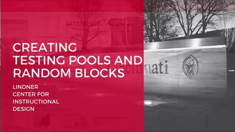 Thumbnail for Creating Testing Pools and Random Blocks