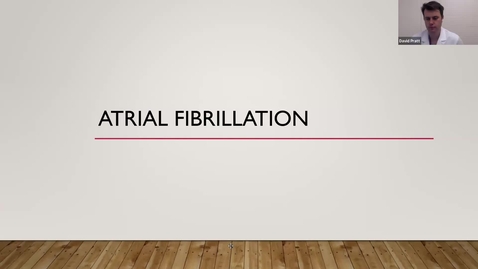 Thumbnail for entry Atrial fibrillation