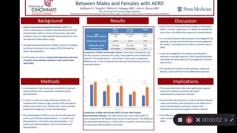 Thumbnail for entry Tripathi_S_Comparision of Asprin Desensitization Outcomes Between Males and Females with AERD