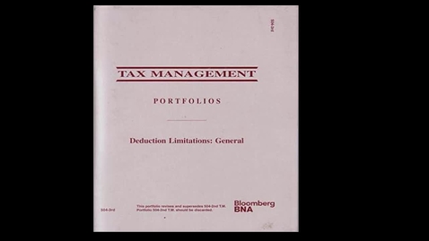 Thumbnail for entry Finding Tax Managment Portfolios on Bloomberg Law