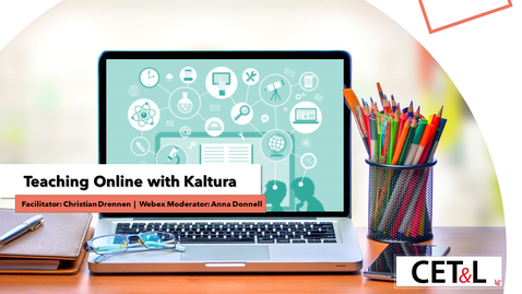 Thumbnail for entry Christian Drennen - Teaching Online with Kaltura  |  Wednesday 3/18