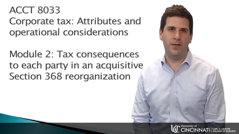 Thumbnail for ACCT 8033 Module 2 Introduction