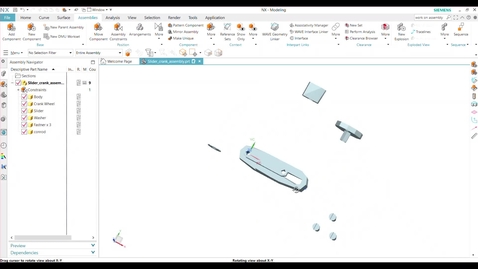 Thumbnail for Adding new component to NX 