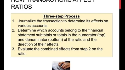Thumbnail for entry How Transactions Affect Ratios