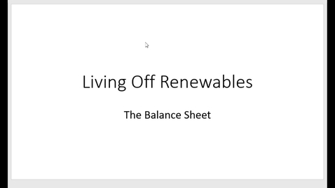 Thumbnail for entry Balance Sheet - part 2
