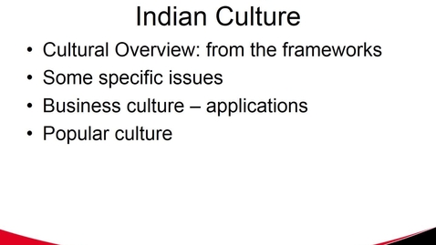 Thumbnail for MGMT 7017 Indian Culture