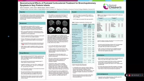 Thumbnail for Chandwani, R. Neurostructural Effects of Postnatal Corticosteroid Treatment for Bronchopulmonary Dysplasia in Very Preterm Infants.