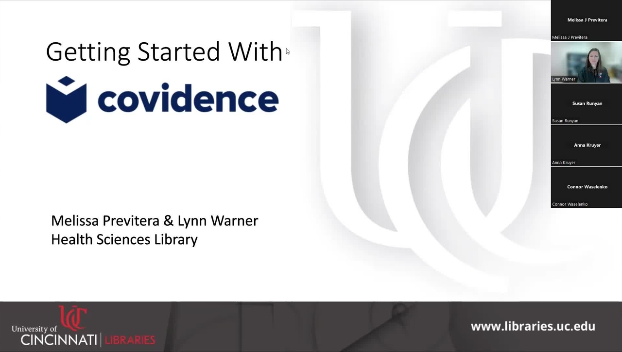 Getting Started with Covidence