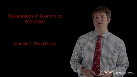 Thumbnail for entry Econ7000 Module 5 Introduction