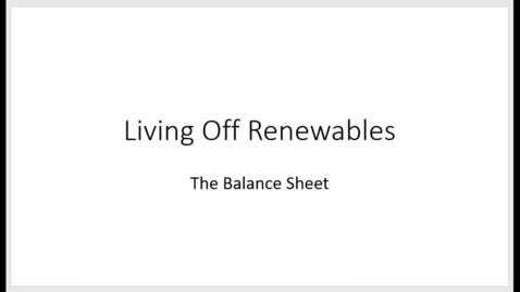 Thumbnail for entry Balance Sheet - part 1