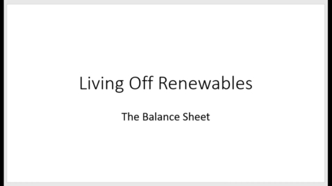 Thumbnail for Balance Sheet - part 1