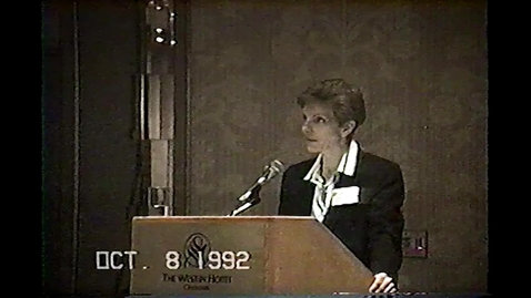 Thumbnail for 1992-10-08 Elizabeth Plater-Zyberk - Design Review Conference