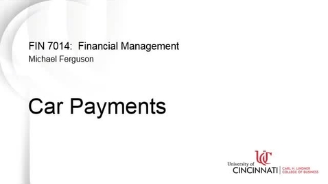 Thumbnail for Car Payments