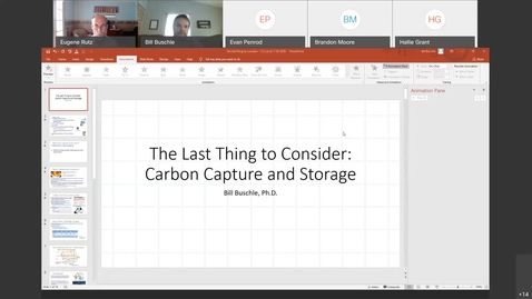 Thumbnail for entry Carbon Capture and Storage - Bill Buschle