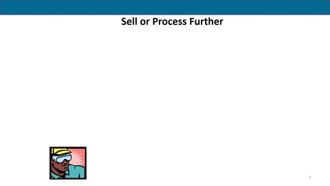 Thumbnail for Accounting 7012 Module 12 L3 Sell or Process Further Sales Mix Decisions and Segment Elimination