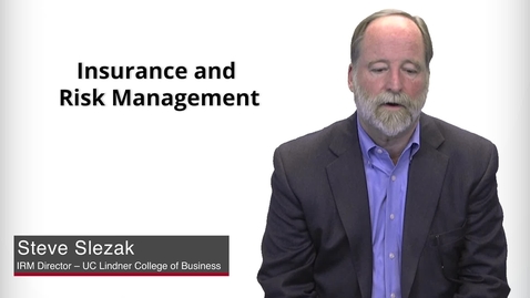 Thumbnail for entry Program Presentation - Insurance &amp; Risk Management Worksheet