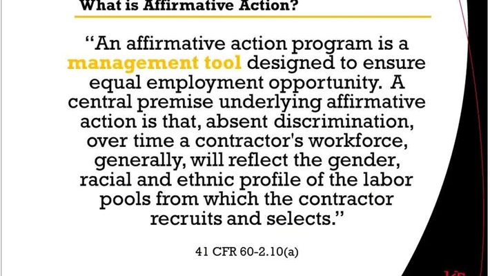 Affirmative Action Part 2 12.12.16 SuccessFactors Ask-the-Expert
