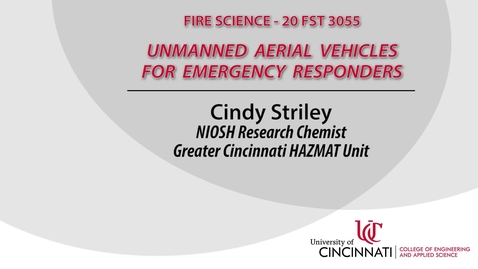 Thumbnail for UAV's for Emergency Responders 4-3