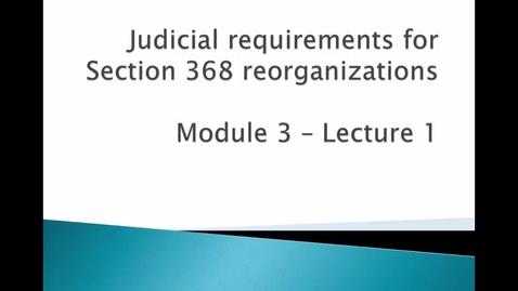Thumbnail for entry Judicial Requirements
