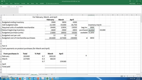 Thumbnail for Prof Lead Prob 20-7B part 2 solution