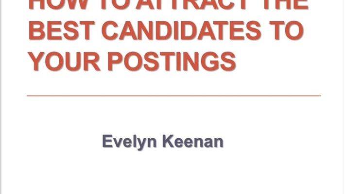 How to Attract the Best Candidates to you Postings 10.24.2016