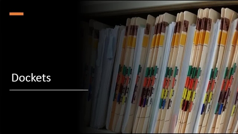 Thumbnail for Finding Dockets and Court Documents