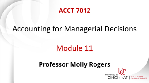 Thumbnail for Accounting Performance Evaluations