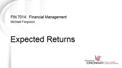Thumbnail for Expected Returns