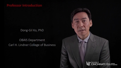 Thumbnail for Dong-Gil Ko Professor Introduction