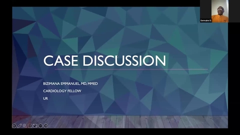 Thumbnail for entry Case Presentation Dr. Emmanuel