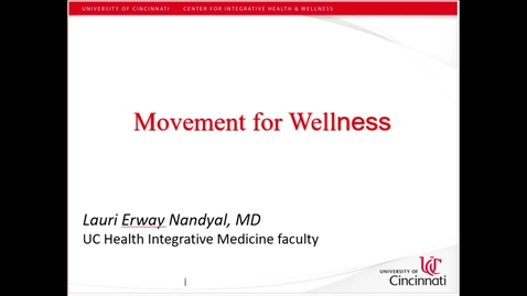 Thumbnail for entry Mindfulness Moment #3: Movement for Wellness 