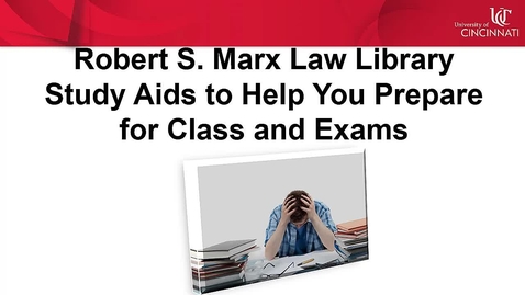 Thumbnail for Introduction to Study Aids &amp; Research Guides