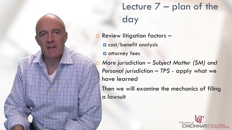 Thumbnail for BLAW2080 Module 1 Lecture 7 - Part 3