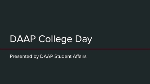Thumbnail for College Day 2021.mp4