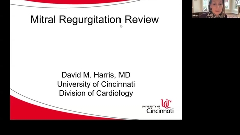 Thumbnail for Mitral Regurgitation 2024