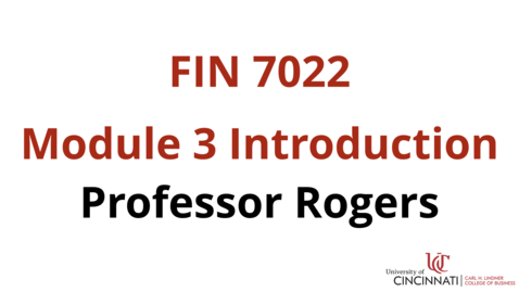 Thumbnail for FIN7022 Module 3 