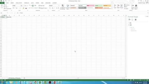 Thumbnail for entry Calculating Price Elasticity of Demand