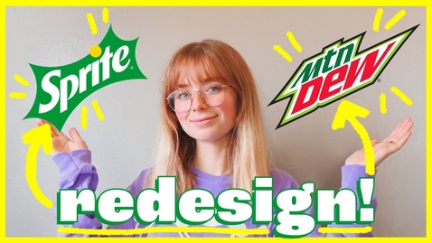 Thumbnail for entry Redesigning Popular Soda Logos