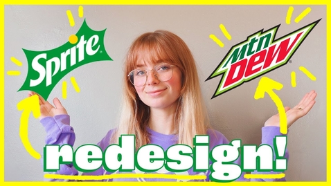 Thumbnail for Redesigning Popular Soda Logos