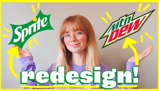 Redesigning Popular Soda Logos