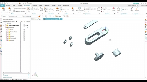 Thumbnail for Adding Constraints on NX