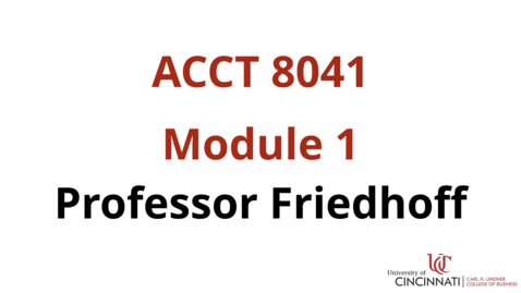 Thumbnail for ACCT8041 Module  1 - 2